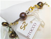 Bracciale Stocco Gioielli Donna in Acciaio Perla COD506-01 - COD506-01